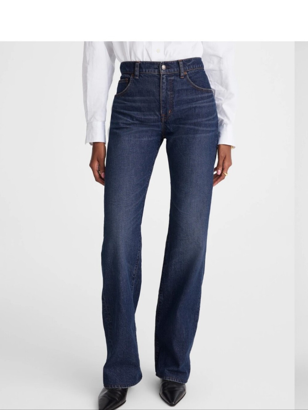 NWT-Madewell Relaxed Bootcut Jeans